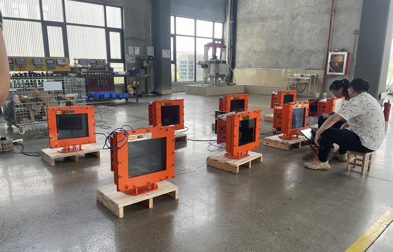 多臺(tái)防爆電腦一體機(jī)進(jìn)入調(diào)試完畢，即將在煤礦生產(chǎn)中發(fā)揮大作用！